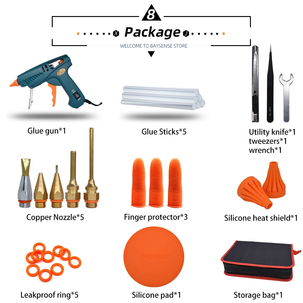 

Клеевой пистолет Sackful 50/150 Вт