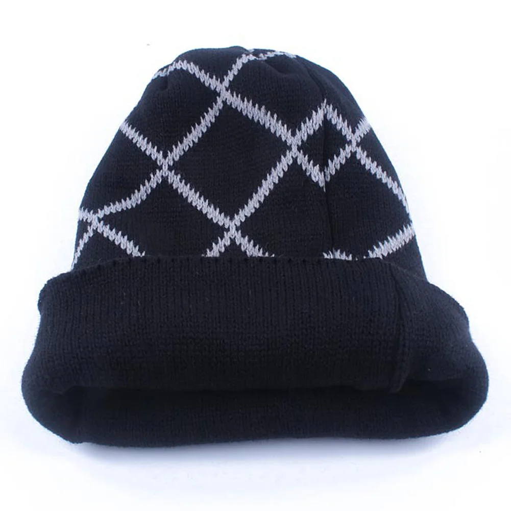 

Newest Mens Slouch Cap Knitted Hip-hop Hat Winter Warm Skateboard Beanie