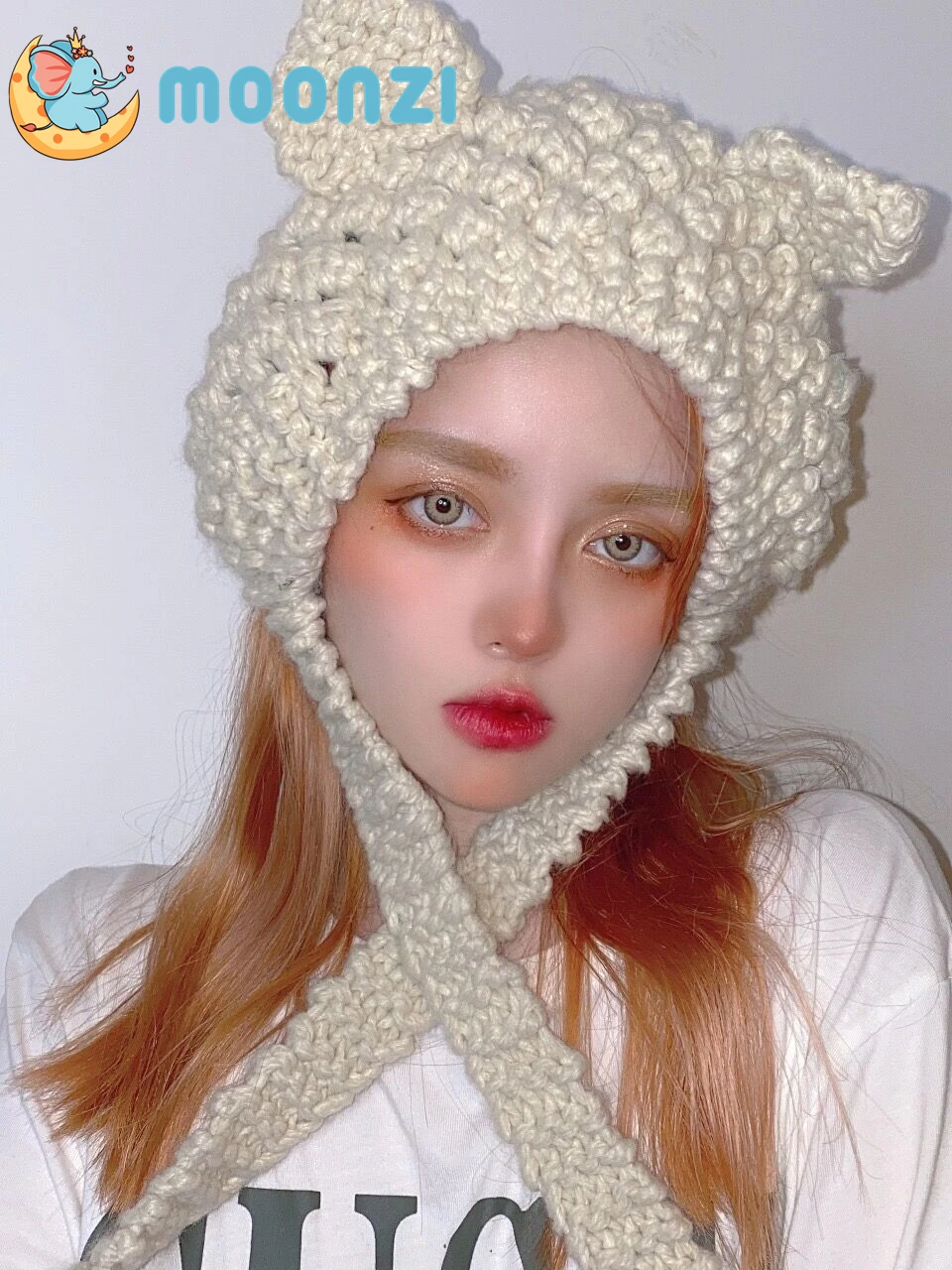 MOONZI скандинавской мифологии Кот бурый Цветной контактные линзы для глаз макияж