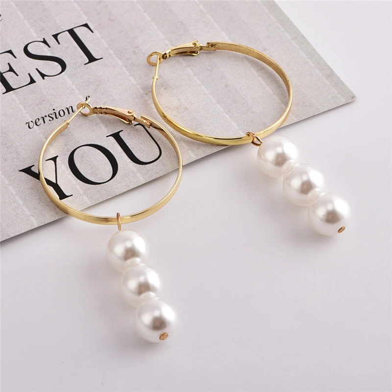 Женские длинные серьги-подвески с жемчугом | Украшения и аксессуары