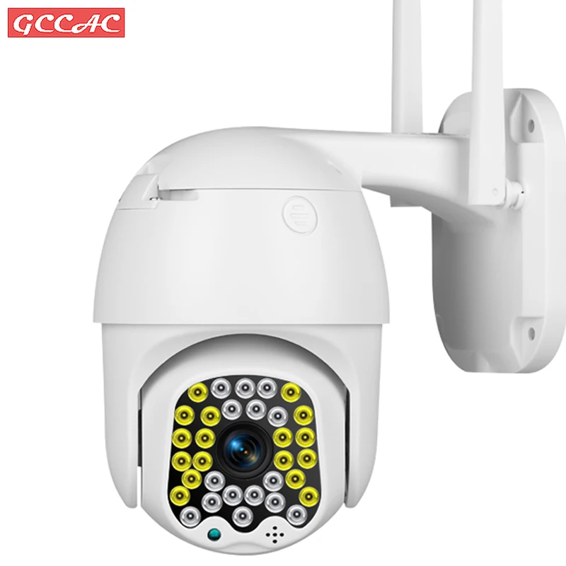 

IP-камера наружного видеонаблюдения HD 1080P с Wi-Fi, 360 PTZ, умная камера видеонаблюдения с датчиком движения, IP66