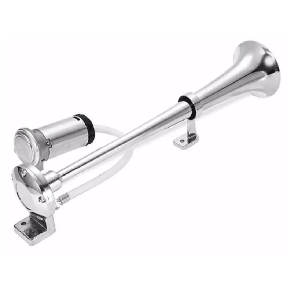 450 мм Воздушный Гудок с одной трубкой 12 В длинная трубка из цинкового сплава