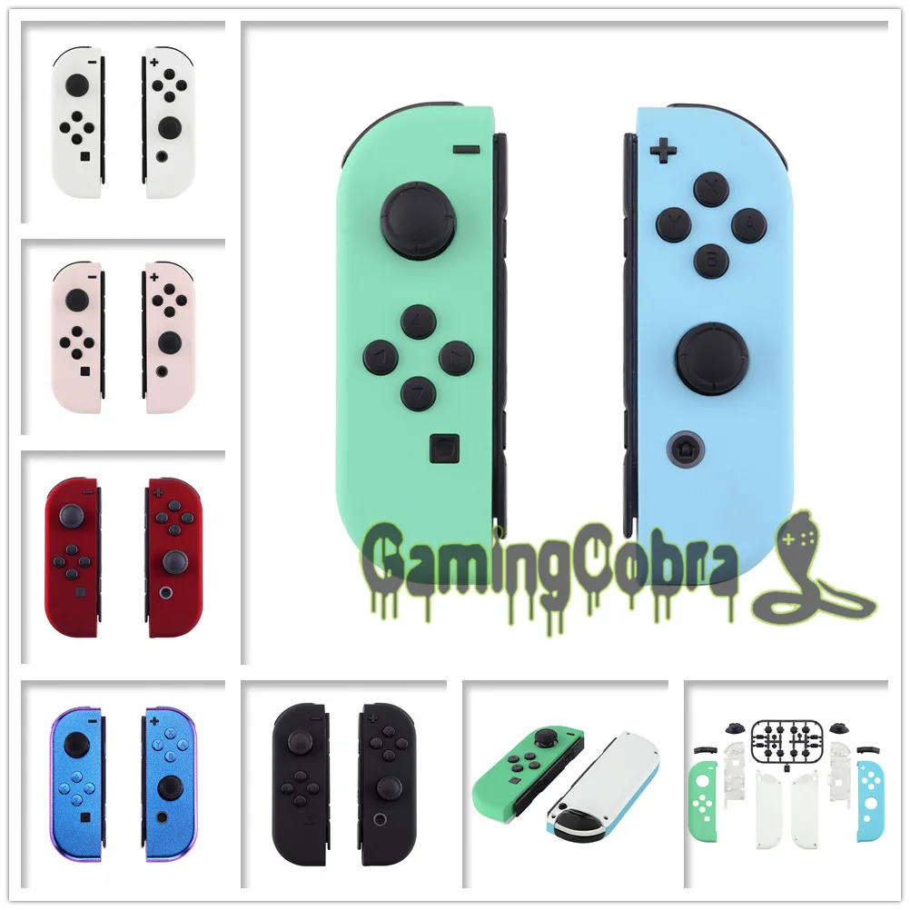 Habitação com Botões Escudo para Nintendo Personalizado Controlador Conjunto Completo Faça Você Mesmo Substituição Case Switch Joycon