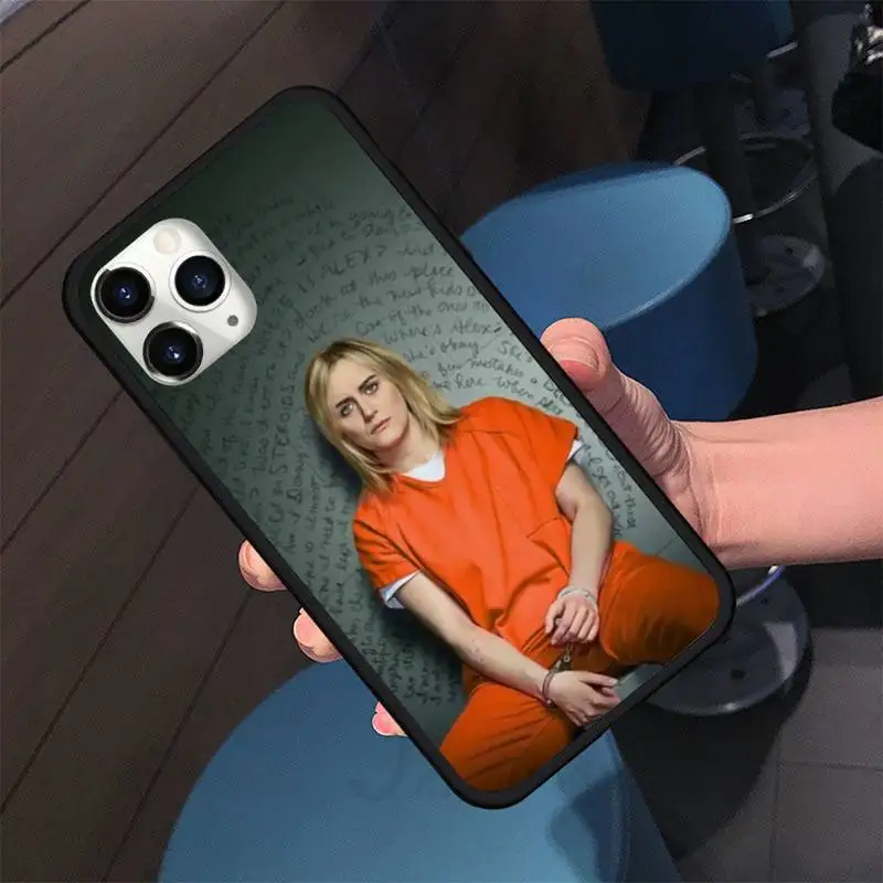 

Orange Is The New Black Phone Case For iphone 5S 6S 7 8 11 12 XR XS SE Plus Pro ProMax Cover Fundas Coque