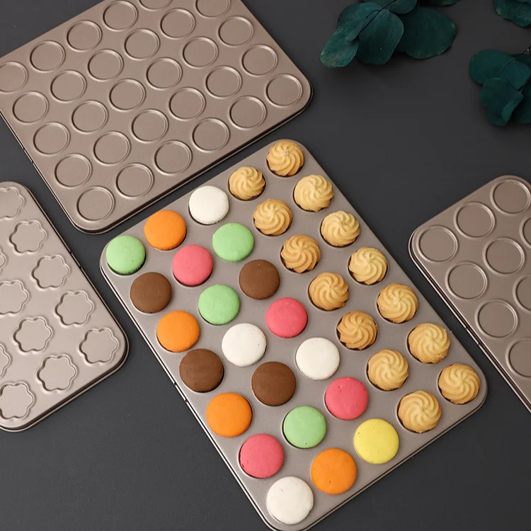 

Creative Domestic Macaron Cake Mold Handmade Not Sticky Cookies Mold Lovely High Quality Bakvorm Baking Accessories EJ50CM