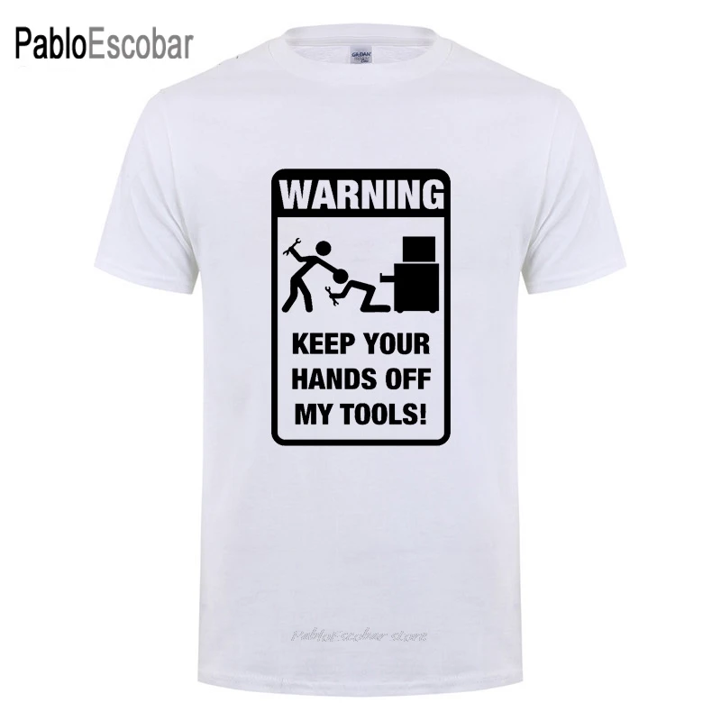 Предупреждение Держите руки от моих инструментов строитель механик инженер