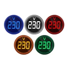 Цифровой дисплей Калибр вольт измеритель напряжения Индикатор сигнальная лампа вольтметр с подсветкой тестер комбинированный диапазон измерения 20-500 В переменного тока