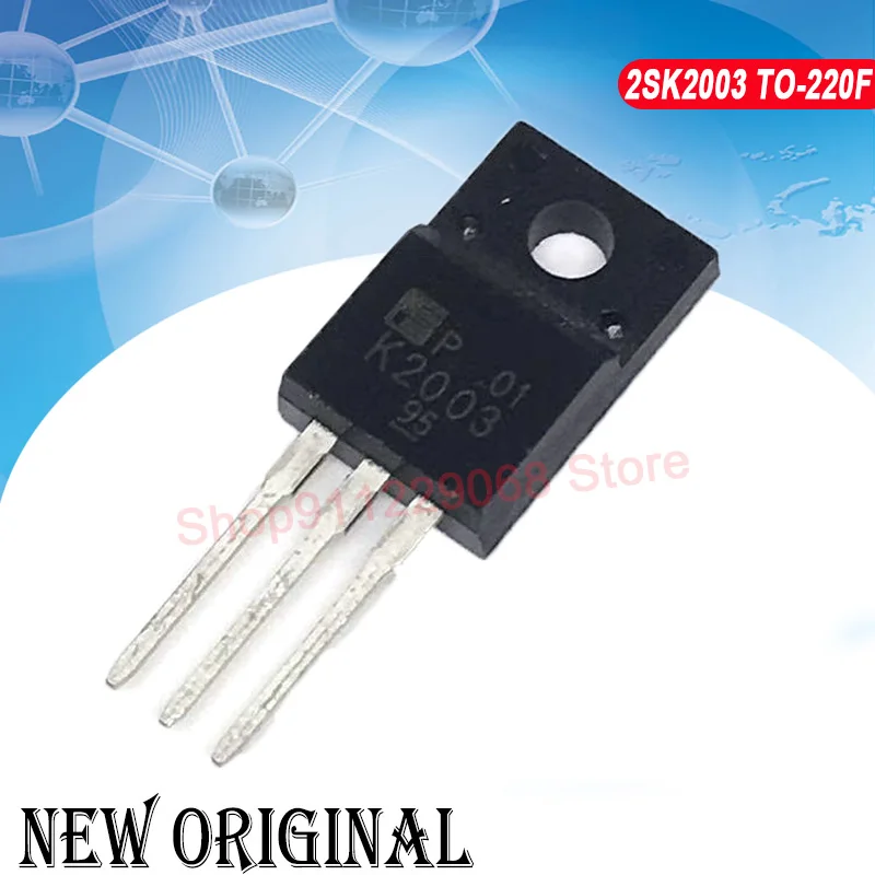 

(5 шт.) K2003 2SK2003 TO-220F 600V 4A / J449 2SJ449 250V 6A / STPS10L60FP 60V 30A / FQPF24N08 24N08 80V 24A TO-220F