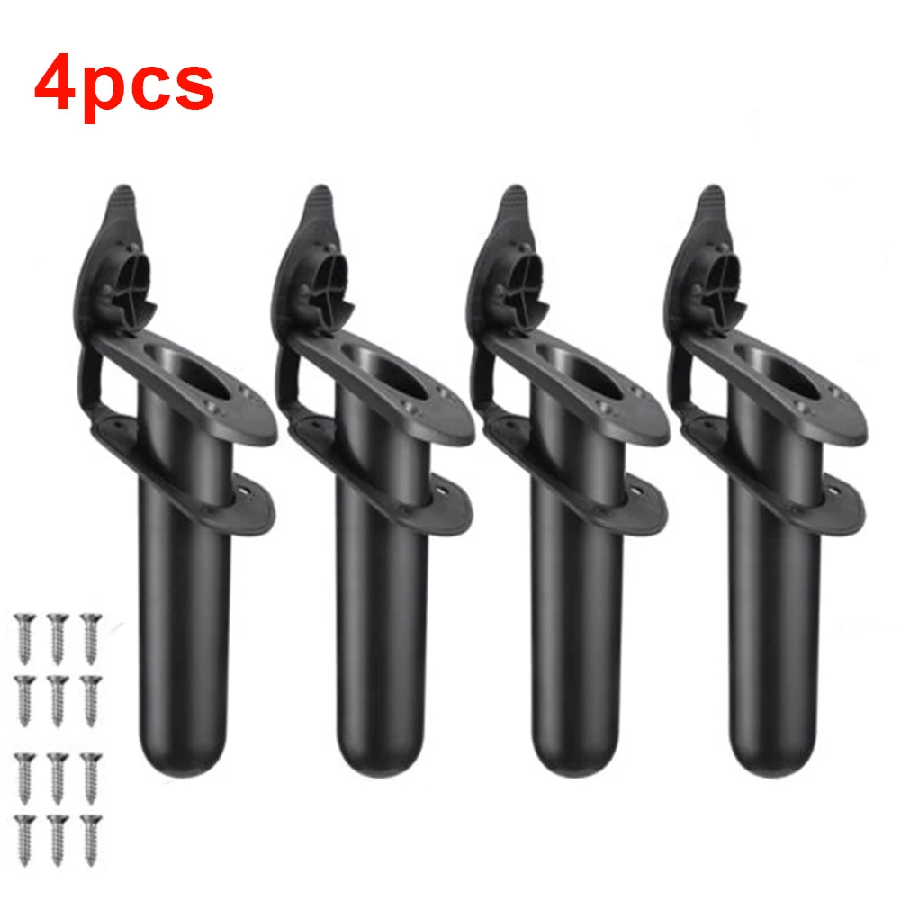 

2/4pcs Plastic Flush Mount Fishing Rod Holder Gasket Kayak Canoe Tackle Water Sports Rowing kayak Boat Fishing Accessories