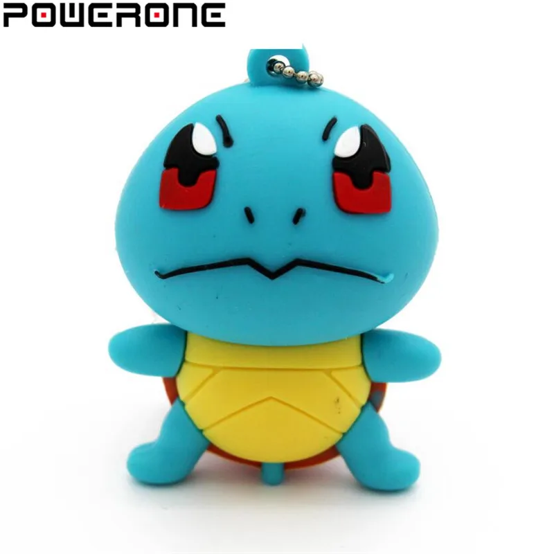 POWERONE Pokmon pikachu USB флеш накопитель poke ball dragon memory Stick Pendrive 4 ГБ 8 16 32 64 u disk|USB