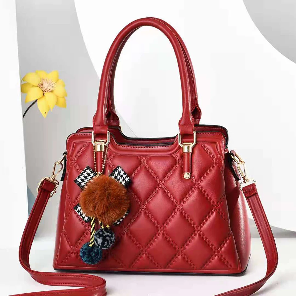 

Модные дамские сумочки в красную клетку с верхними ручками, 2021, новый дизайн, роскошные зеленые женские сумочки, розовая однотонная женская ...
