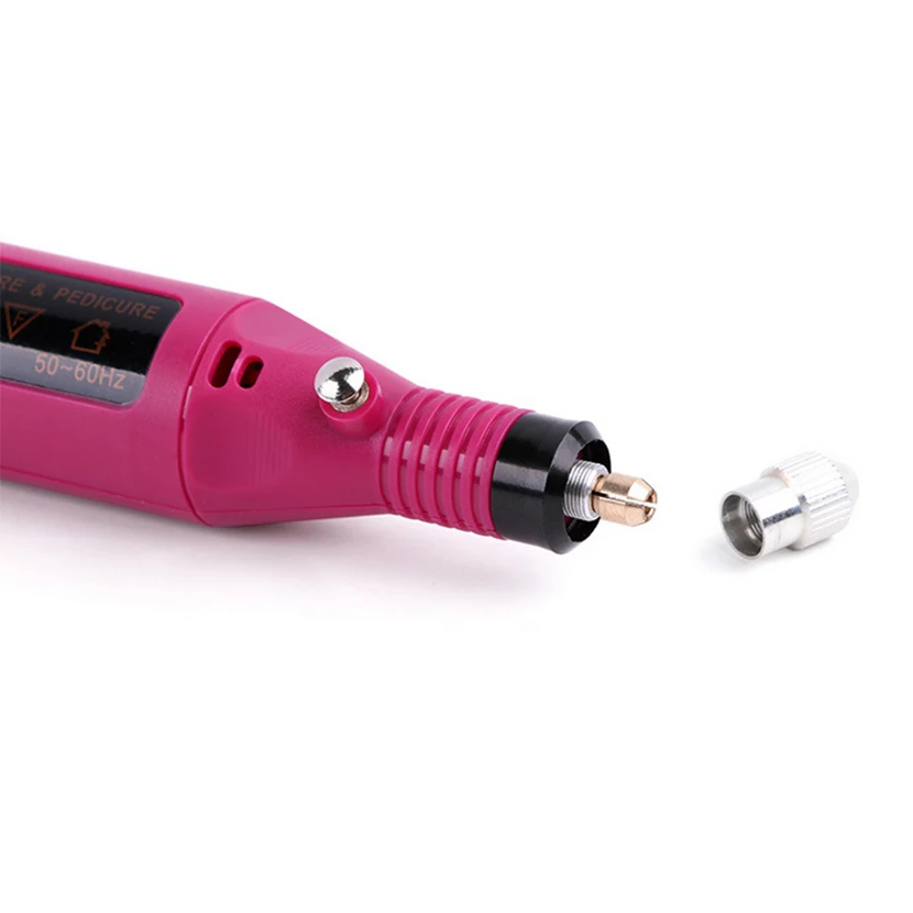 Профессиональный набор сверл для дизайна ногтей 6 бит электрический