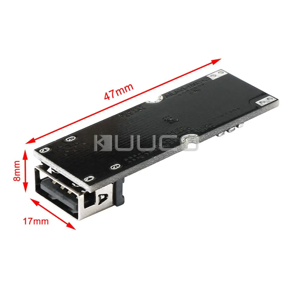 2 шт USB повышающий преобразователь постоянного тока 2,8-4,5 в постоянный ток 5 в повышающий регулятор напряжения плата 3,2 3,7 4,2 в до 9 в 12 В QC 2,0 3,0 Быстрая зарядка