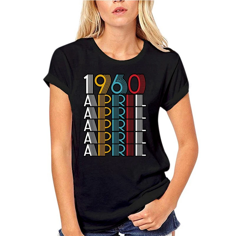 

April 1960 Retro Classic Vintage T-Shirt 59th Birthday Gift