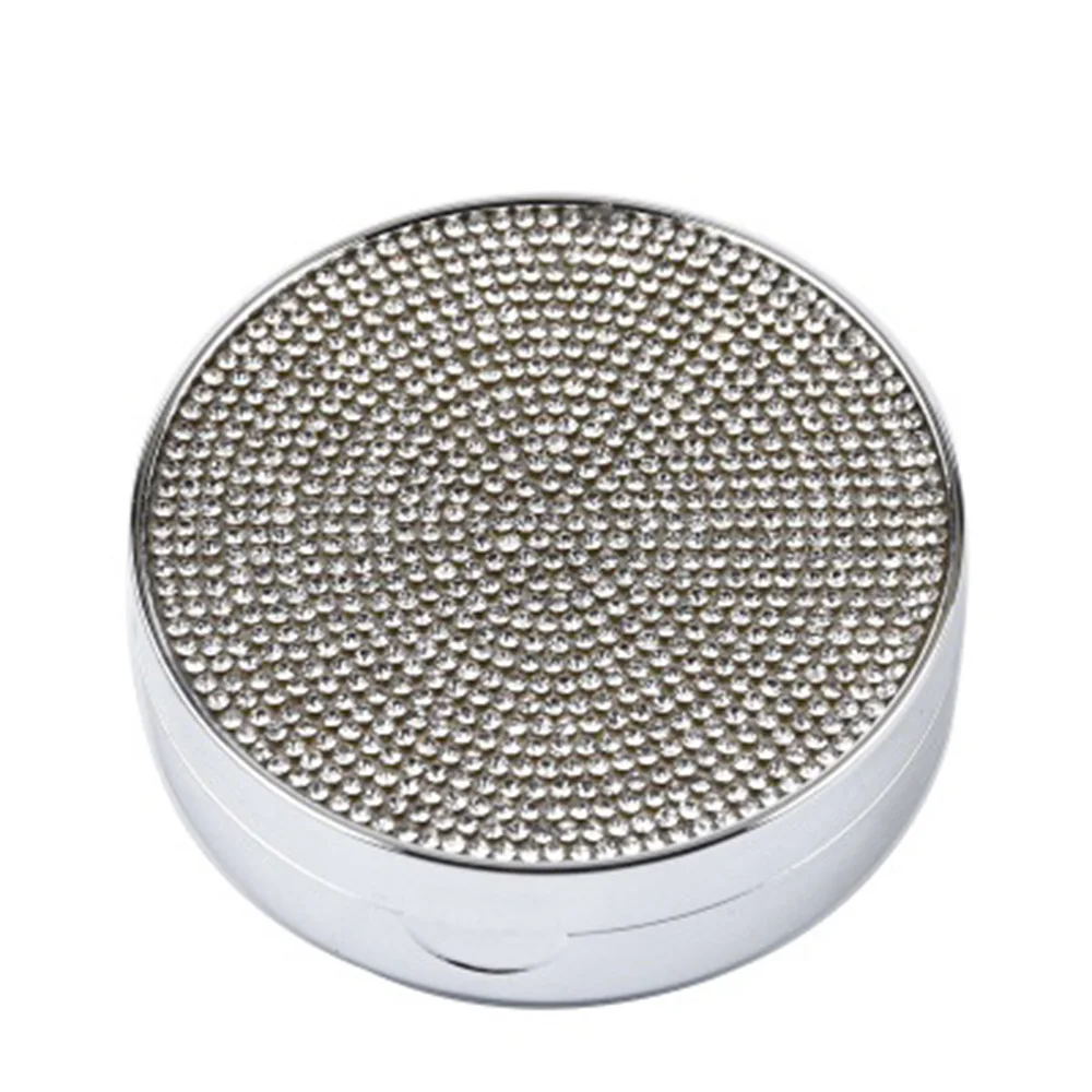 Чехол для контактных линз с жемчугом и бриллиантами индивидуальный зеркалом