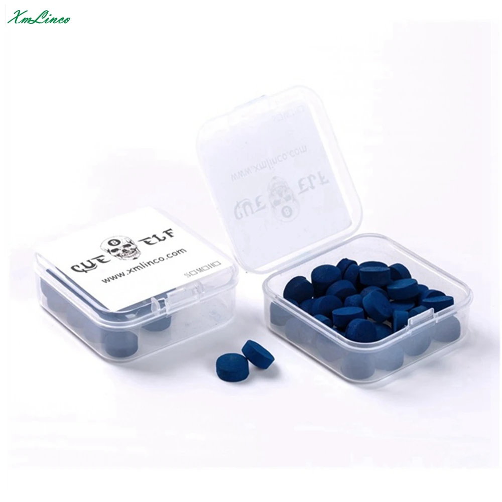 6 слоев Профессиональный 10 мм бильярдный кий наконечники синий монолаер вода