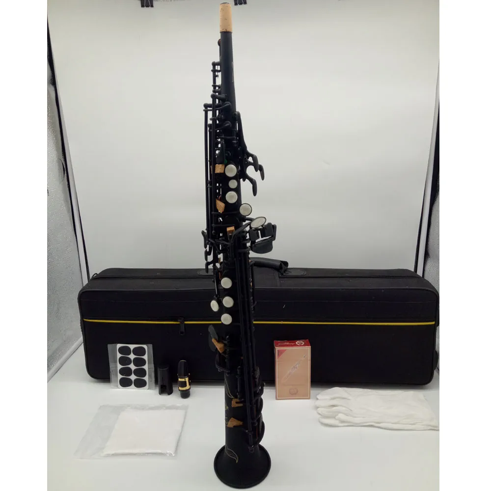 

Brand MFC Soprano Saxophone Reference 54 Gold Lacquer B-flat Soprano Sax R54 With Case Mouthpiece Reeds Neck