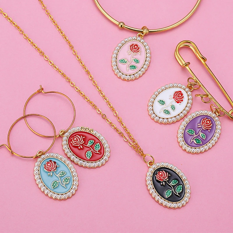 6 шт. эмалированные подвески для ювелирных изделий | Украшения и аксессуары