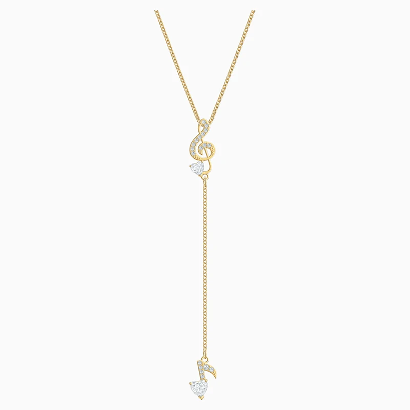 

Fashion jewelry high quality SWA happy series exquisite music symbol women's Charm Earrings Necklace Bracelet