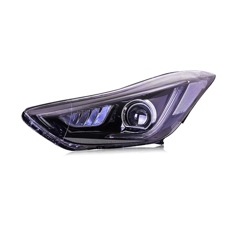 Автомобильный Стайлинг для Hyundai Elantra 2012 2013 2014 2015 2016 фары в сборе передние