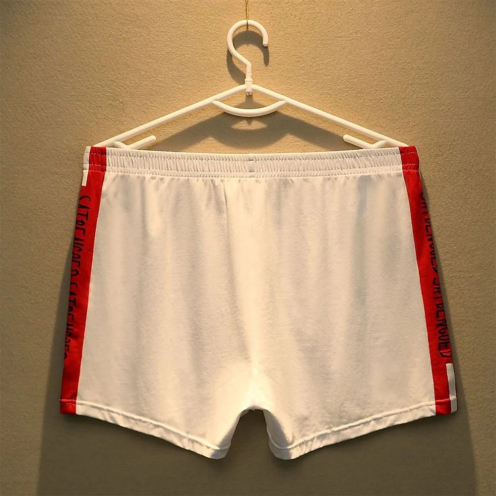 

Casual Men's Cotton Shorts Flat Boxers Underwear Comfortable Home Underpants Boxershorts Sleep Bottoms Swimming Trunks