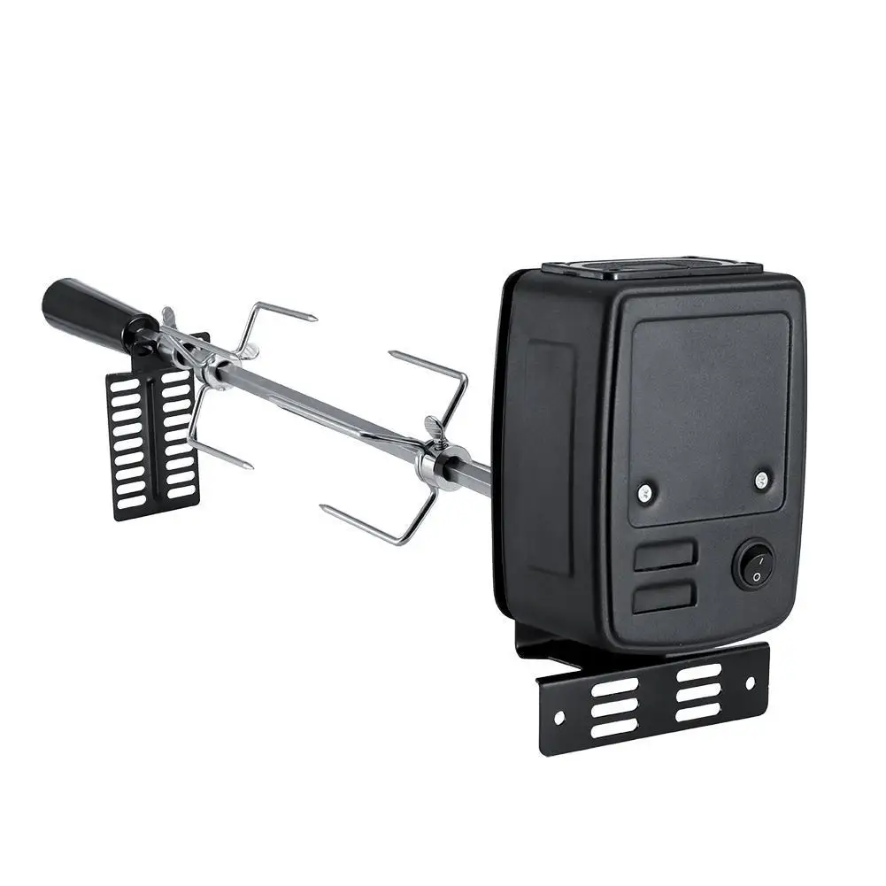 outdoor electric automatic rotisserie grill tools barbecue accessories for camping picnic barbecue tool free global shipping