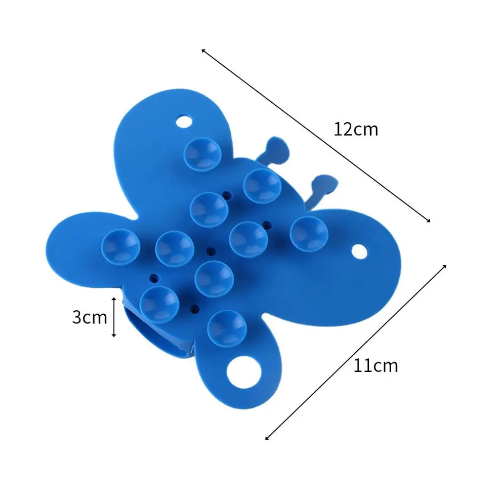Ванная комната бабочка кронштейн сильный прикрепляемые Насадки для душа