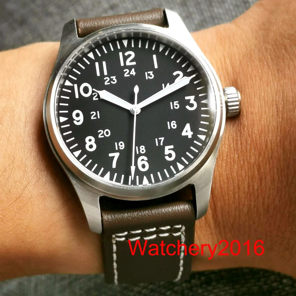 Мужские Водонепроницаемые зеленые часы с сапфировым стеклом 39 мм 200 м - купить по