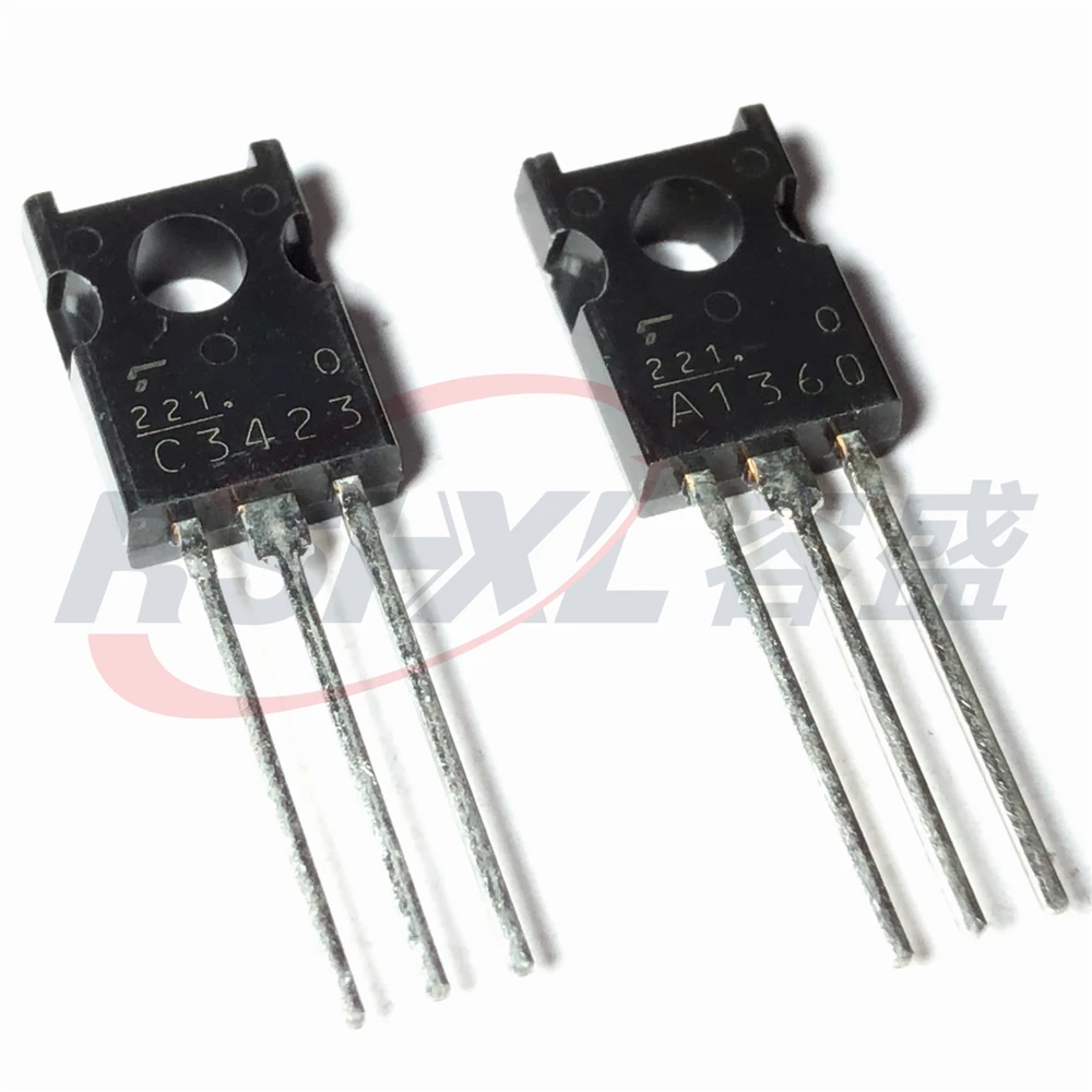 2SA1360/2SC3423 2SA1360 2SC3423 A1360 C3423 TO 126 новый оригинальный 10 шт./лот 5 пар|Транзисторы| |