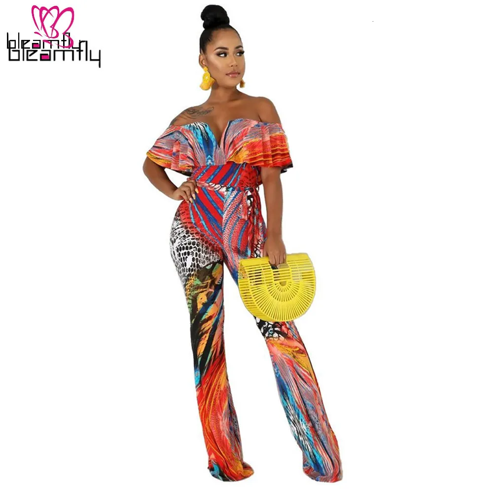 Осенняя Женская леопардовая расшитая блестками с открытыми плечами глубоким v