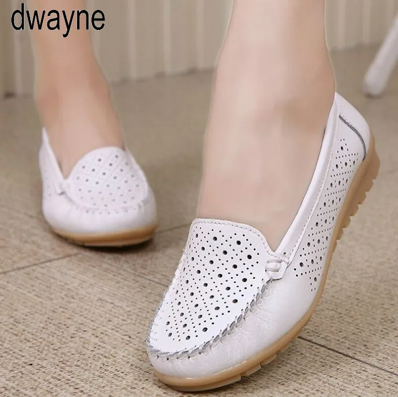 2019 весенняя женская обувь на плоской подошве Натуральная кожа Женская Лоферы с