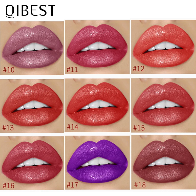 18 colors Lipgloss Sexy Liquid Lip Gloss non stick cup lip gloss Glitter Flip liquid Long Lasting Waterproof makeup cosmetics|Блеск для