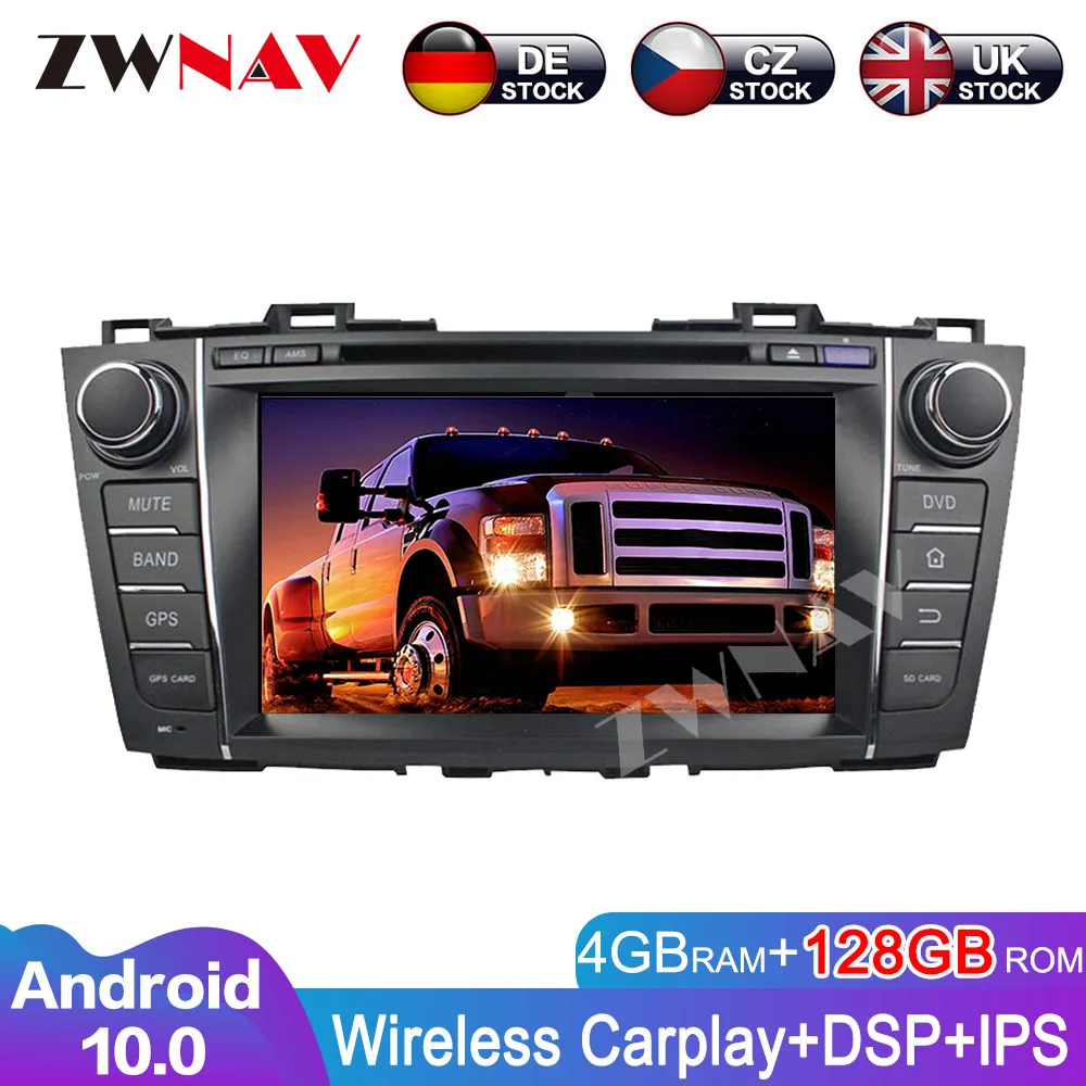 

Android 10 Car GPS Navi For MAZDA 5 2009 2010 2011 2012 Auto Stereo Multimedia Player Radio DVD Recorder Head Unit DSP Carplayer