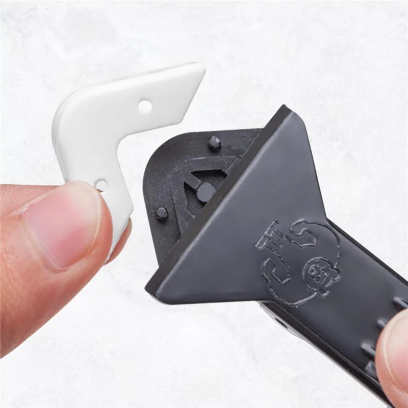 Многофункциональный стеклянный клей 3 в 1 угловой скребок инструмент для