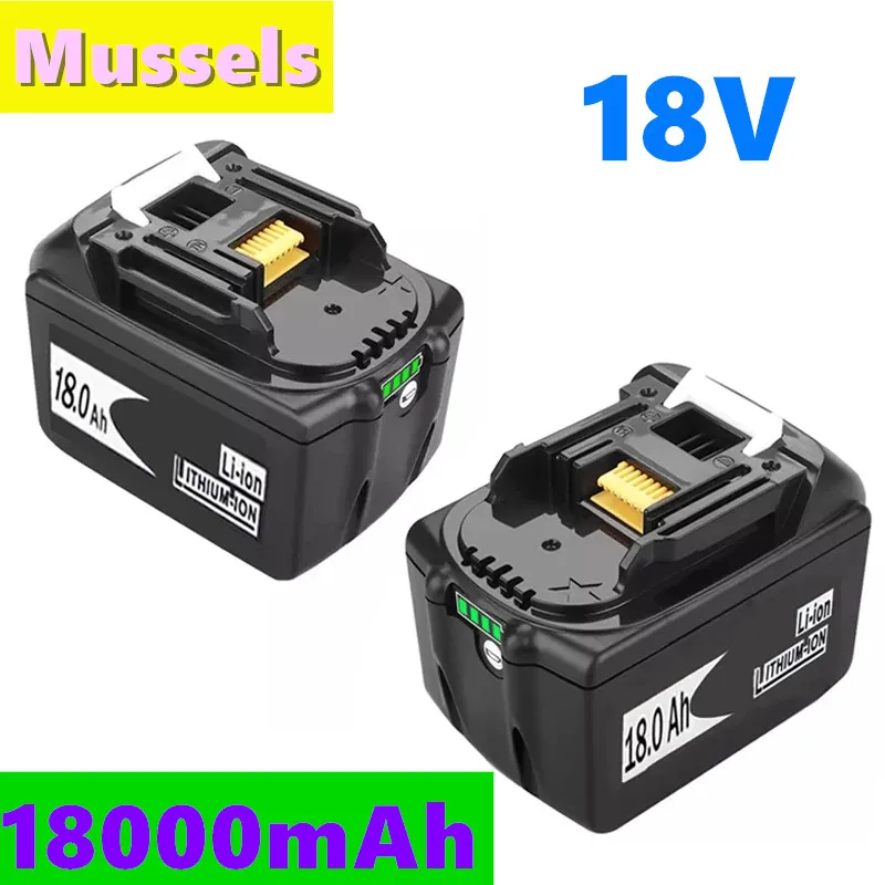Литий ионный аккумулятор 18 в 1890 Ач для электроинструмента Makita BL1830 BL1840 BL1850 BL1860 18000