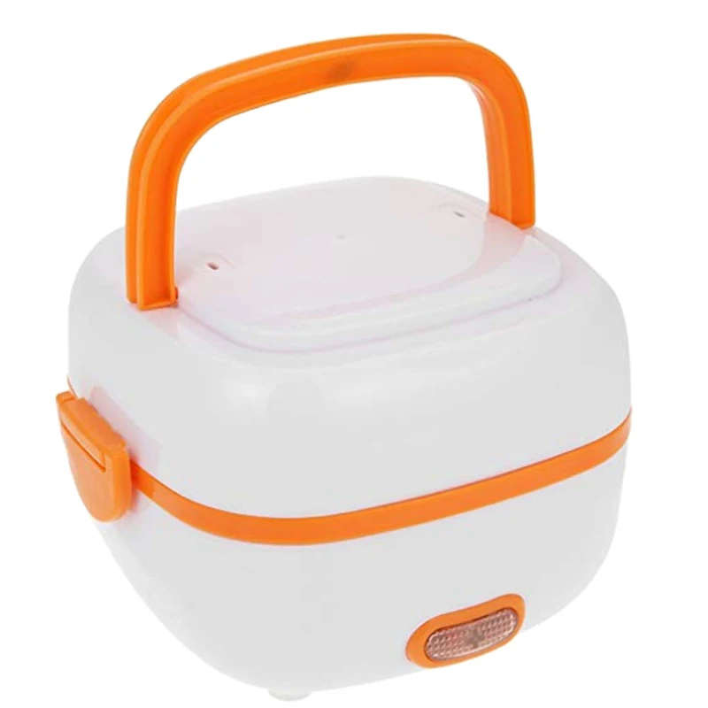 Multifunctional Electric Lunch Box Mini Rice Cooker Portable Food Heating Steamer Heat Preservation Thermostat Box(EU Plug | Дом и сад