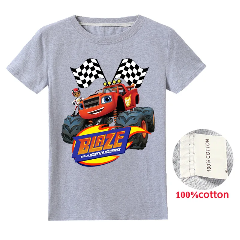 Детская Хлопковая футболка с коротким рукавом для мальчиков и девочек |