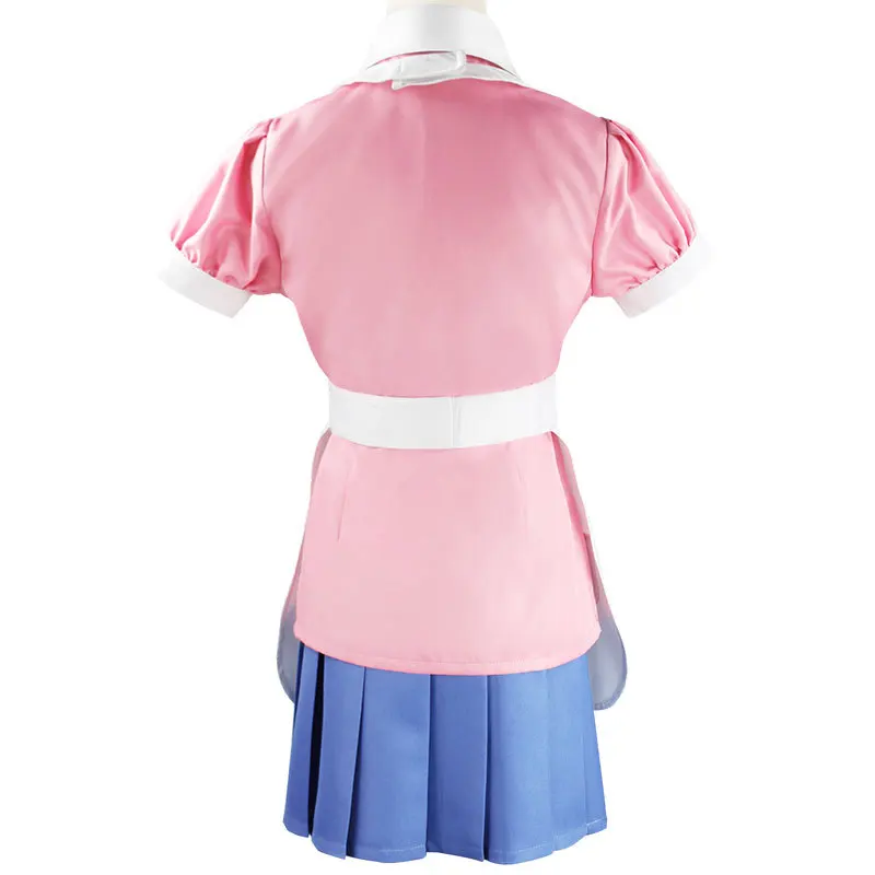 

Dangan Ronpa 2 Mikan Tsumiki Danganronpa Dress Cosplay Costume Danganronpa Mikan Tsumiki Uniform Cosplay Shirt + Skirt + Apron