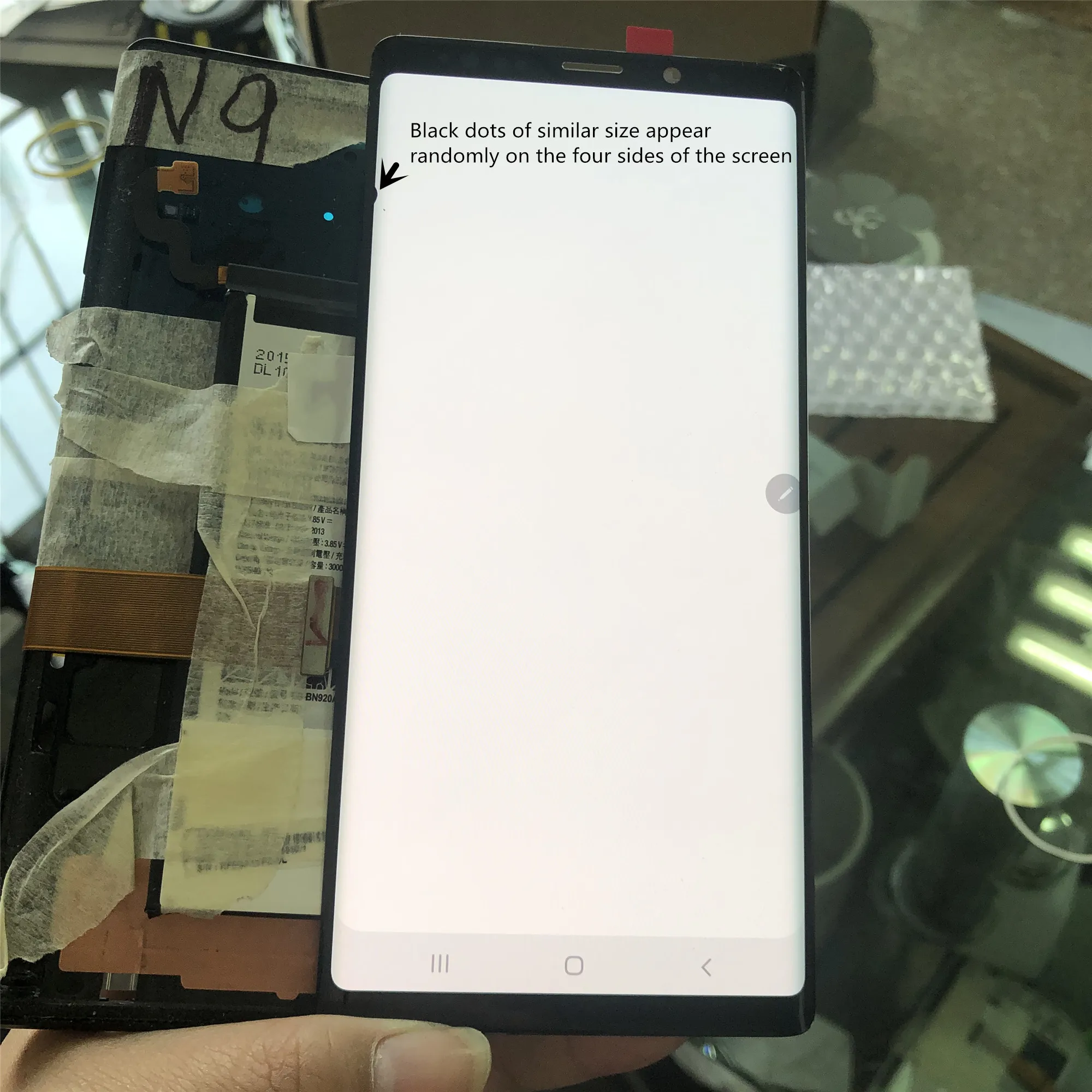 100% SUPER AMOLED Note 9 ЖК-дисплей для Samsung Galaxy Note9 ЖК SM-N960F N960F/DS сборочного узла сенсорного