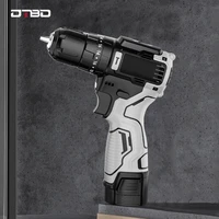 dtbd high power electric drill electric screwdriver lithium hammer type household rechargeable multi function pistol drill