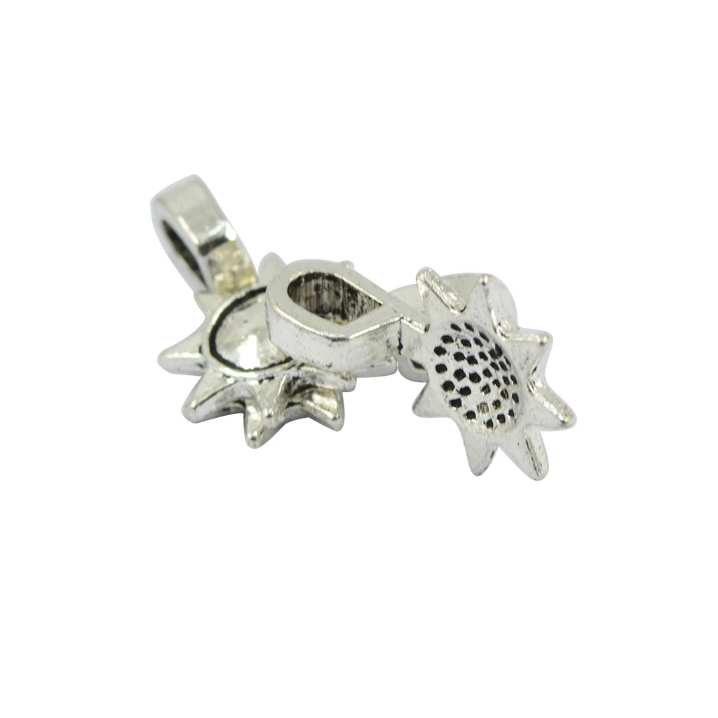 Подвеска-Бейл с клеем подсолнуха 50 штук подвески кабошон Ювелирная фурнитура