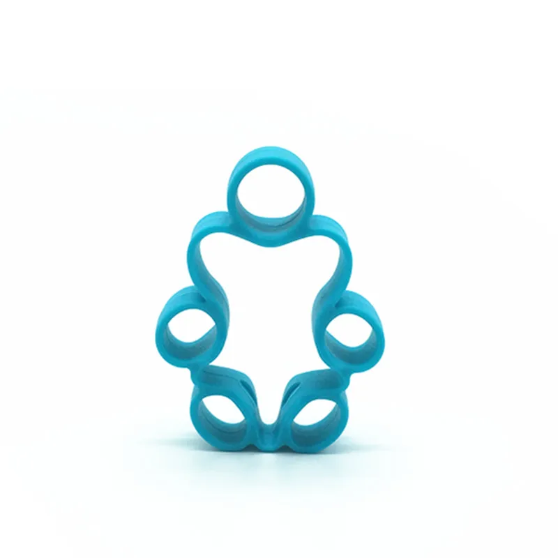

Finger Strength Exercise Gripper Silicone Finger Expander Exercise Finger Muscle Hand Grip Portable Fitness Equipment