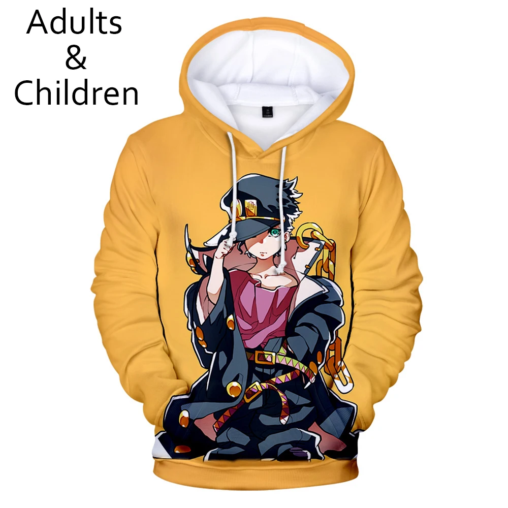 

Creative 3D JoJo's Bizarre Adventure Hoodies Sweatshirts Men Women Hoodie Fashion Kids JoJo's Bizarre Adventure boys pullovers