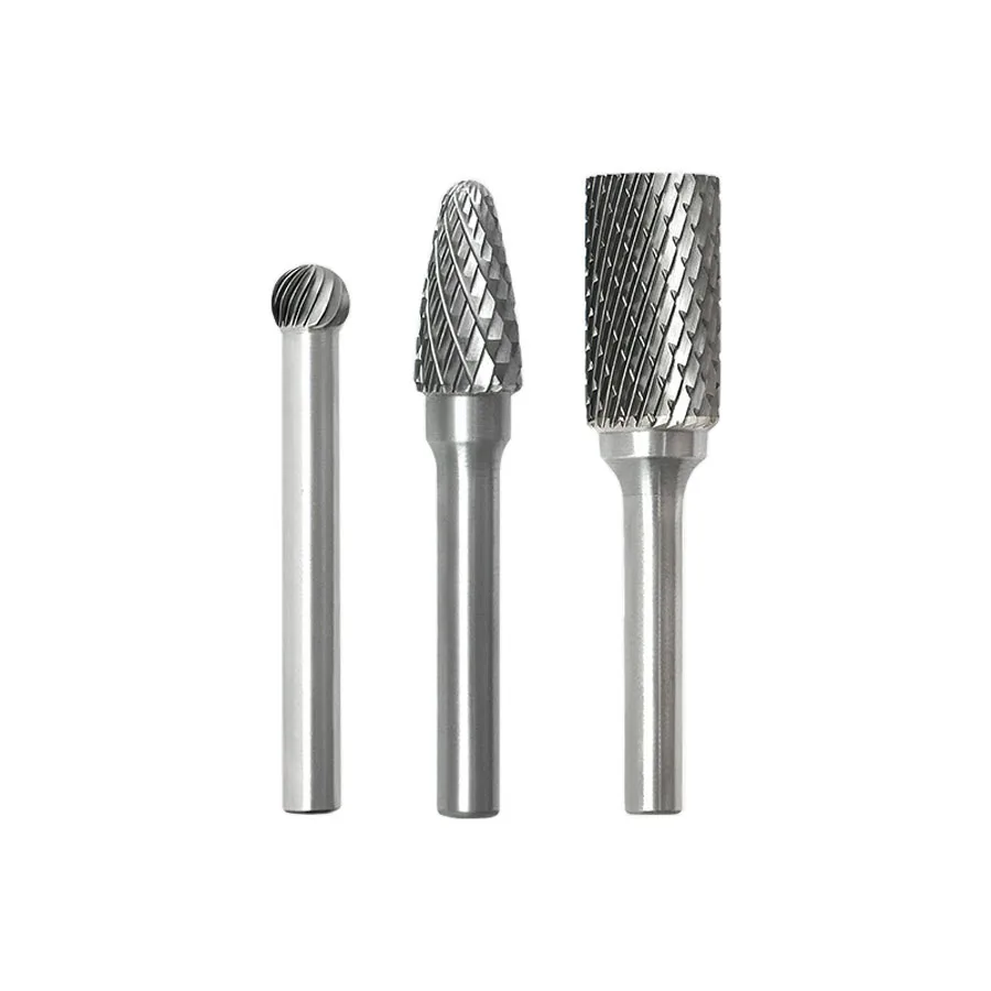 

Carbide Rotary File Grinding Head Tungsten Steel Milling Cutter Abrasive Tool Rasp Burr 10Pcs 15Pcs/1 Box Shank Diameter 6mm Set