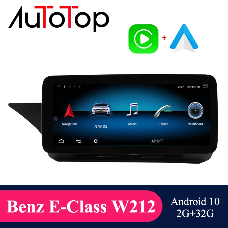 AUTOTOP Benz E Class Android 10 автомобильный DVD радио мультимедийный плеер для Mercedes