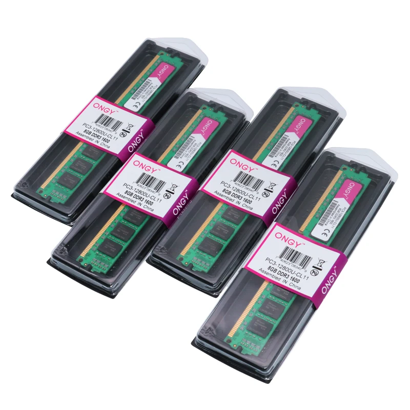 ONGY Ram DDR3 2 GB 4 GB 8 GB 1600 MHz 800 mhz настольная память 240pin 1,5 V DIMM Компьютерная память оперативная память ddr 3 игровая Ram для Intel и AMD