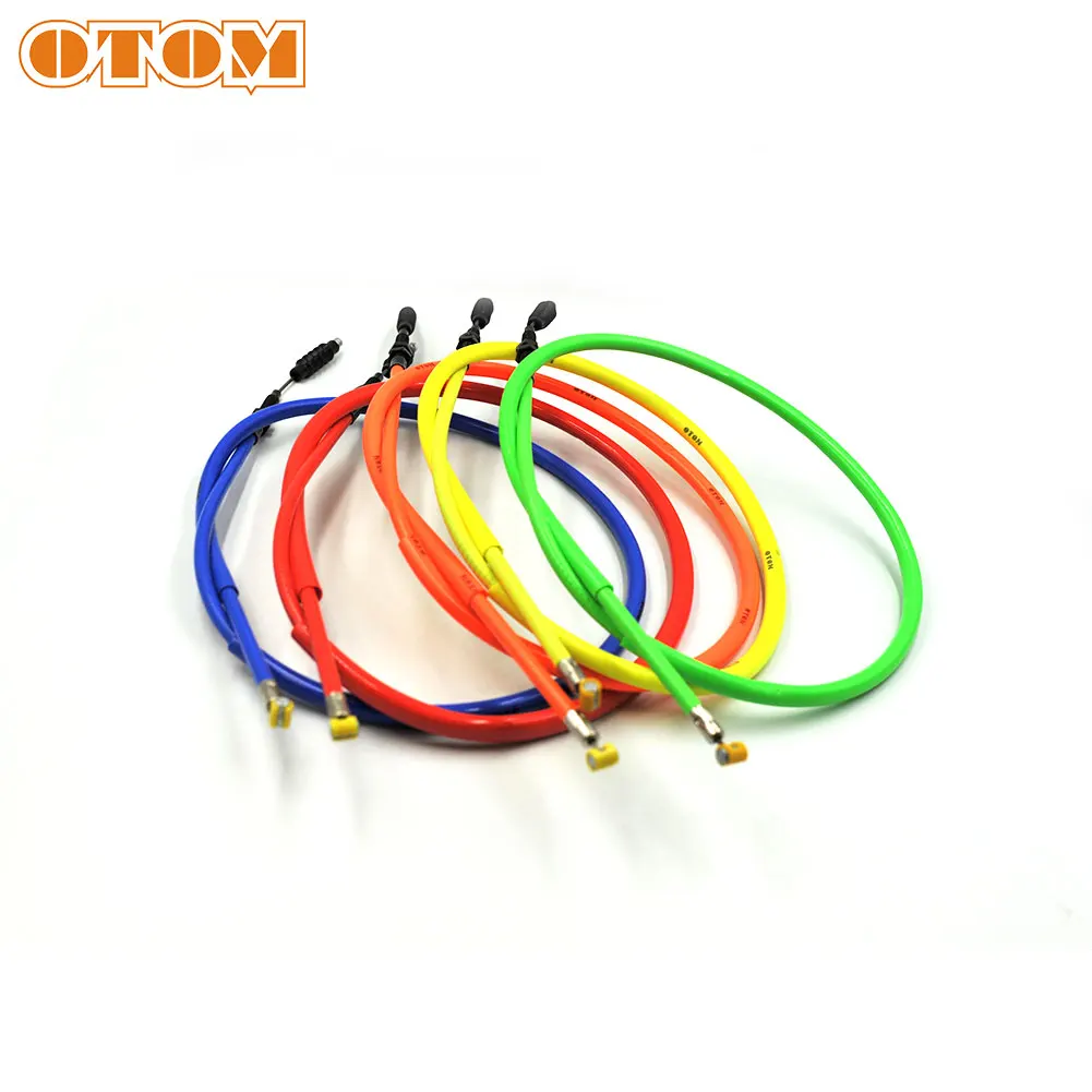 OTOM мотоциклетный внедорожник оплетенный стальной гидравлический усиленный