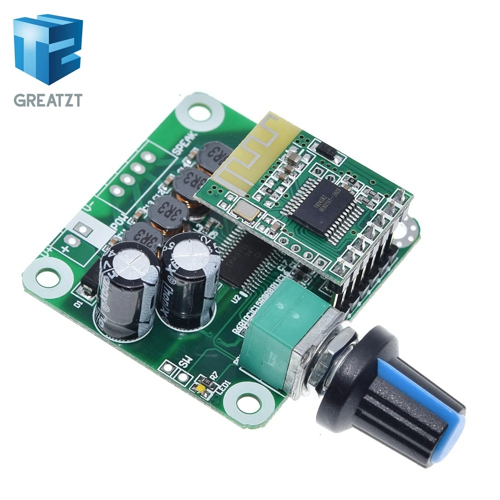 Цифровой стерео аудио усилитель мощности TPA3110 15 Вт + с поддержкой Bluetooth 4 2 плата