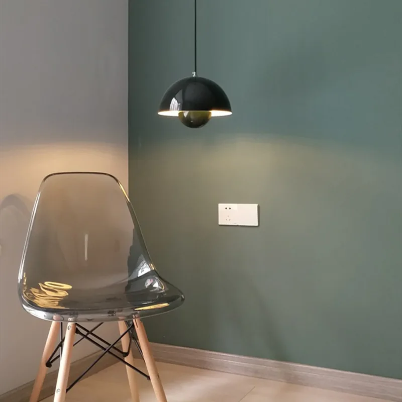 

Bud chandelier Nordic minimalist modern bedroom bedside dining room bar aisle mushroom decorative chandelier