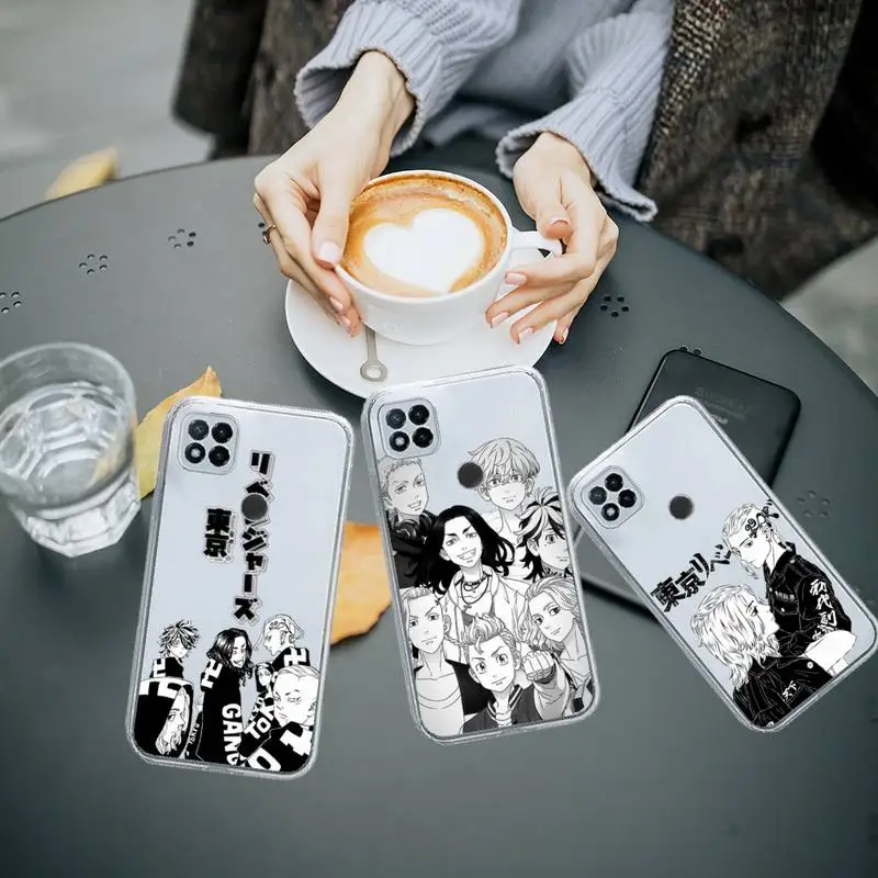 

Tokyo Avengers Revengers Manjiro Sano Phone Case Transparent for Xiaomi redmi note 8 9 10 11 t lite pro ultra mix 4 K40
